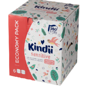 Kindii vla?ne maramice 6x60kom